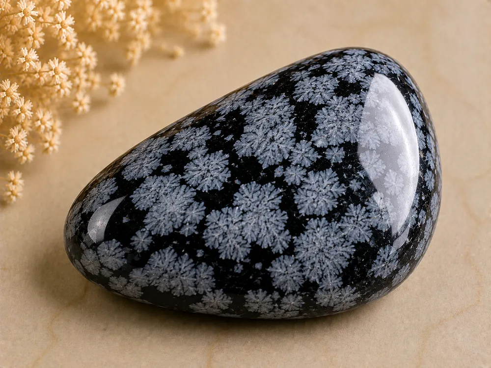 Snowflake Obsidian